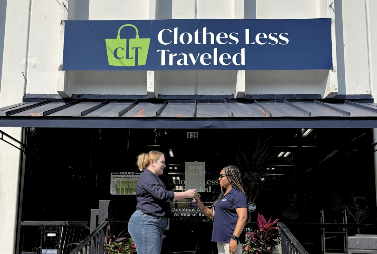 Local nonprofit Clothes Less Travelled names Hop...